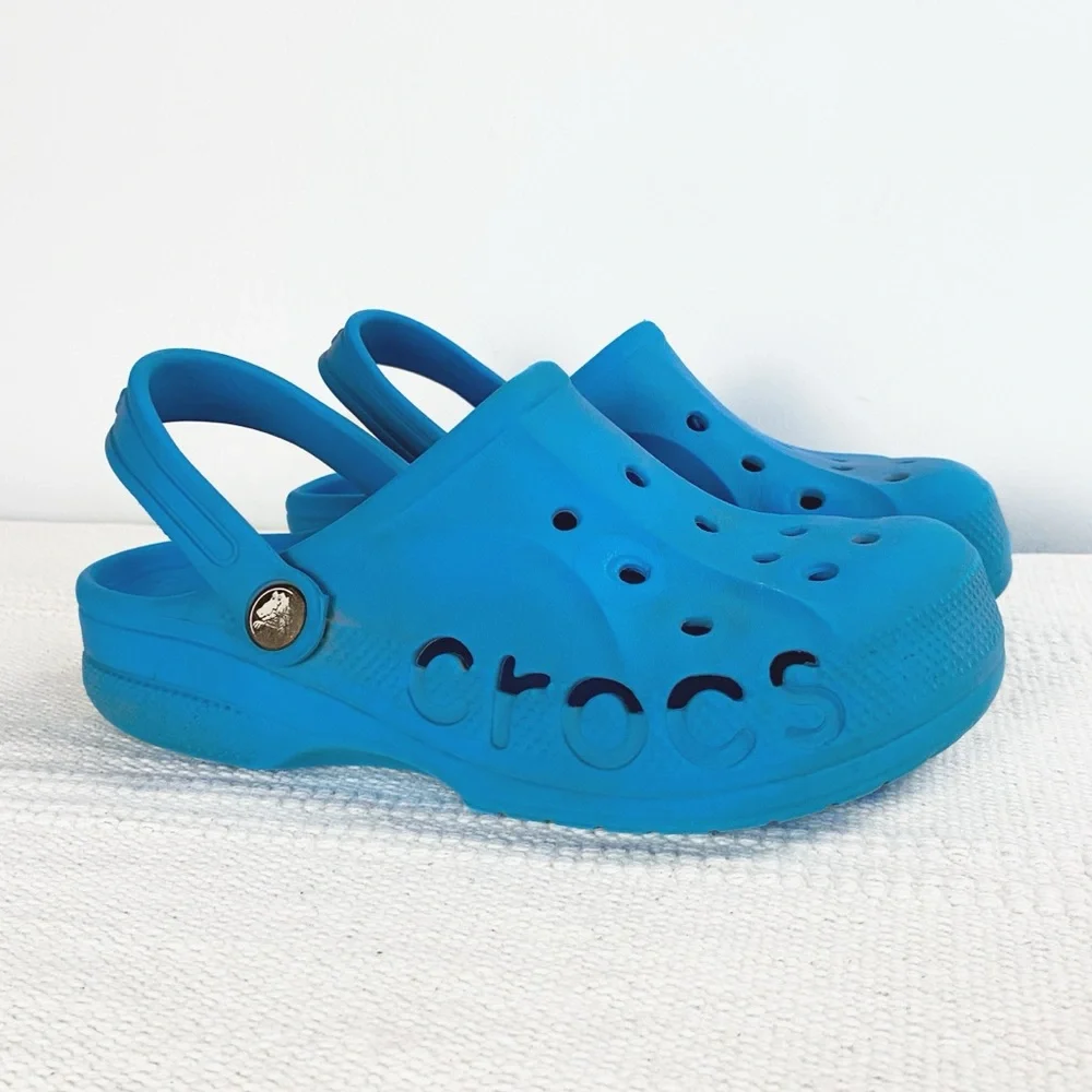 Crocs Kids Classic Clogs Blue size J 3